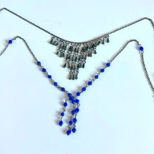 Two beaded necklaces